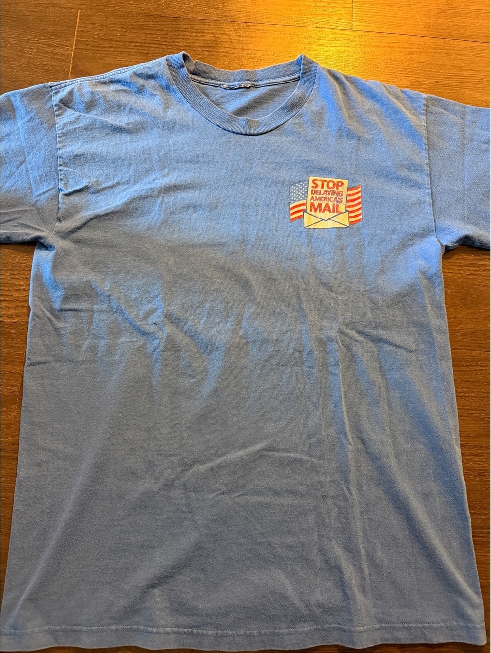 Vintage USPS Stop Delaying America's Mail T-Shirt L